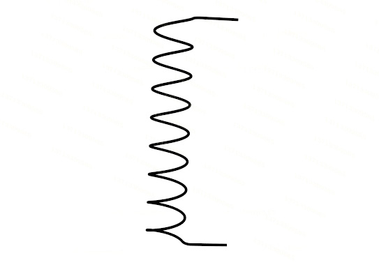 右旋扭力彈簧具有右旋特性的扭力彈簧，右旋扭力彈簧制造與供應服務